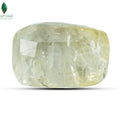 Brilliant Yellow Sapphire gemstone with natural golden color