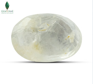 Genuine citrine birthstone with radiant yellow color