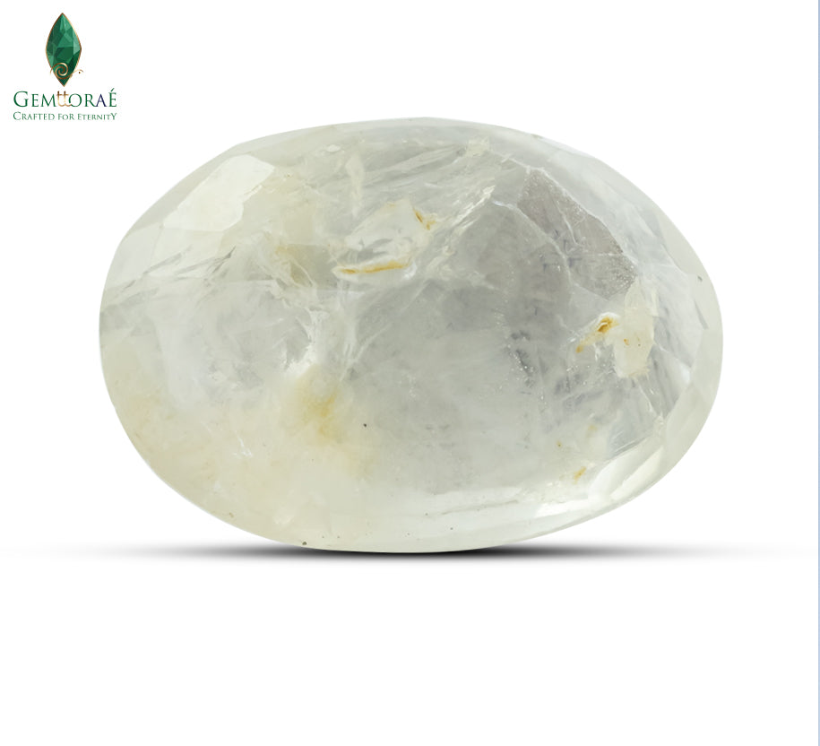 Genuine citrine birthstone with radiant yellow color