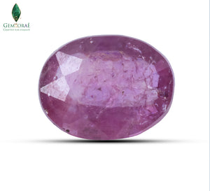 Collector Ruby gemstone with vibrant pink color