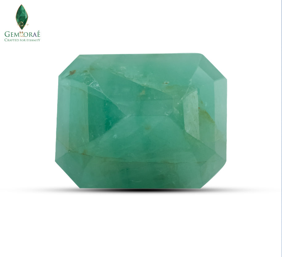 Natural emerald gemstone