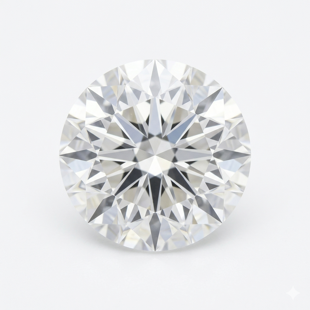 Natural Diamond 1.50 CT Round Brilliant VVS2/ E – IGI Certified | Loose Diamond | Buy Online in UAE