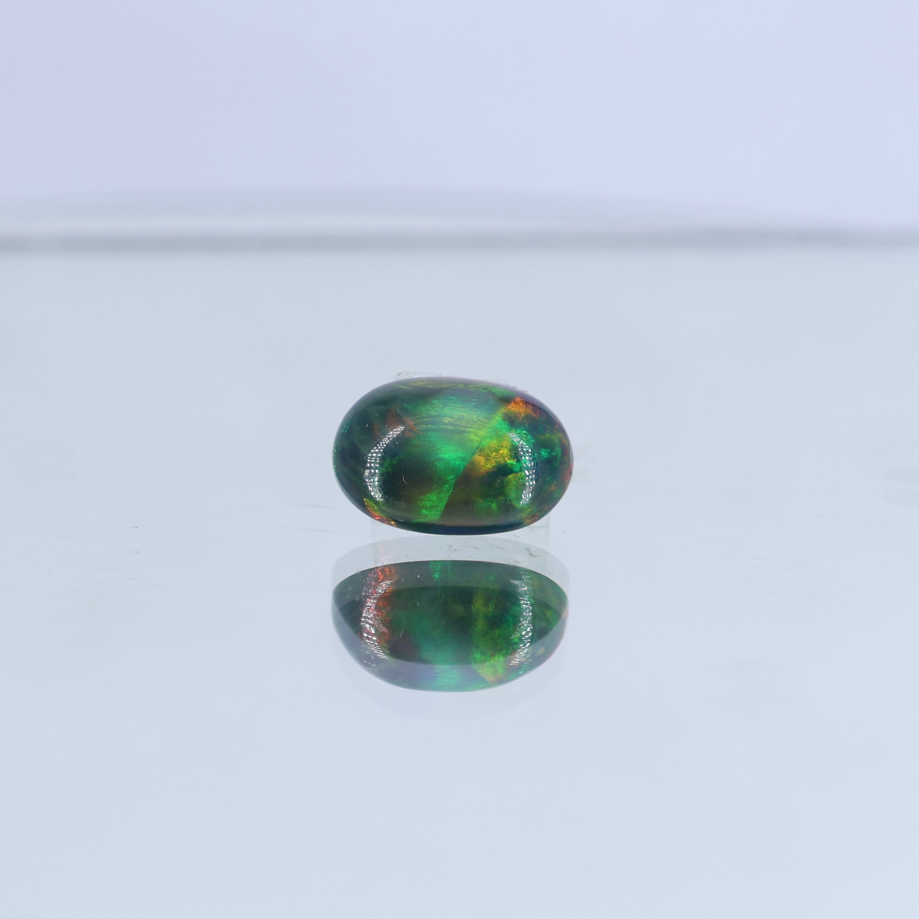 Natural Black Ethiopian Opal 4.6 CT– Certified Loose Gemstone | Buy Online in UAE