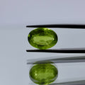 Natural Green Peridot Stone 5.50 CT | Certified Loose Gemstone | Gemttorae