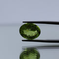 Natural Green Peridot Stone 5.80 CT | Certified Loose Gemstone | Gemttorae