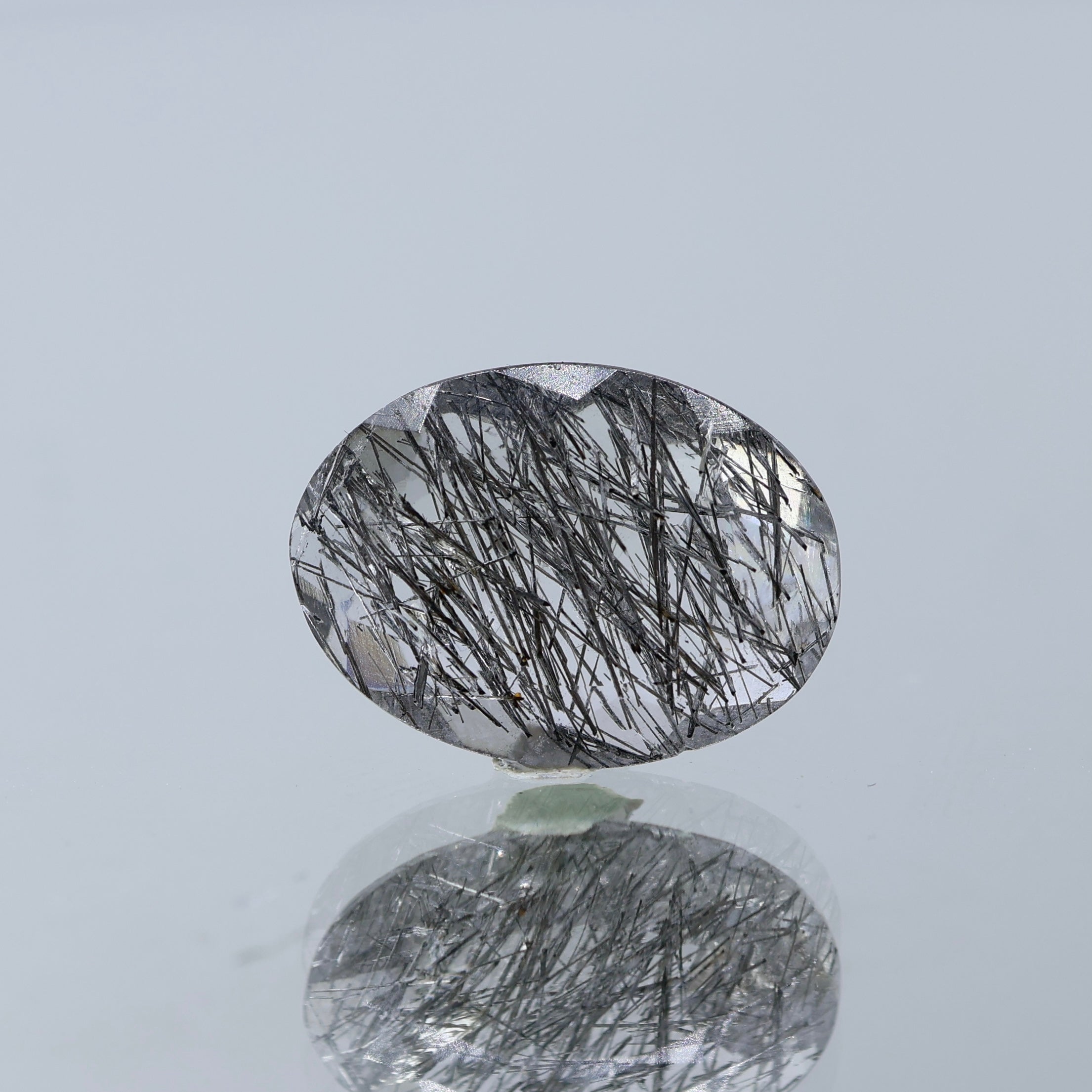 Natural Indian Black Rutile Quartz 5.7 CT – 100% Untreated | Certified Loose Gemstone | Buy Online in UAE