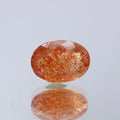 Natural Sunstone 6.6 CT – Light Peach Orange | Certified Loose Gemstone | Gemttorae