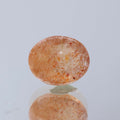 Natural Sunstone 4.3 CT – Light Peach Orange | Certified Loose Gemstone | Gemttorae