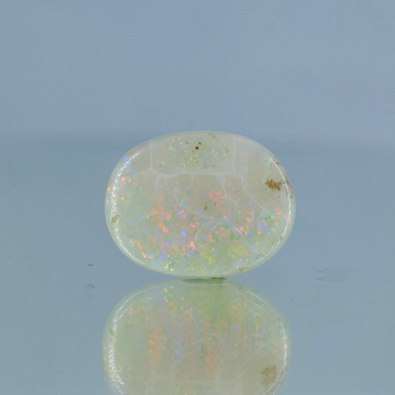Natural Australian Fire Opal Certified Loose Stone India
