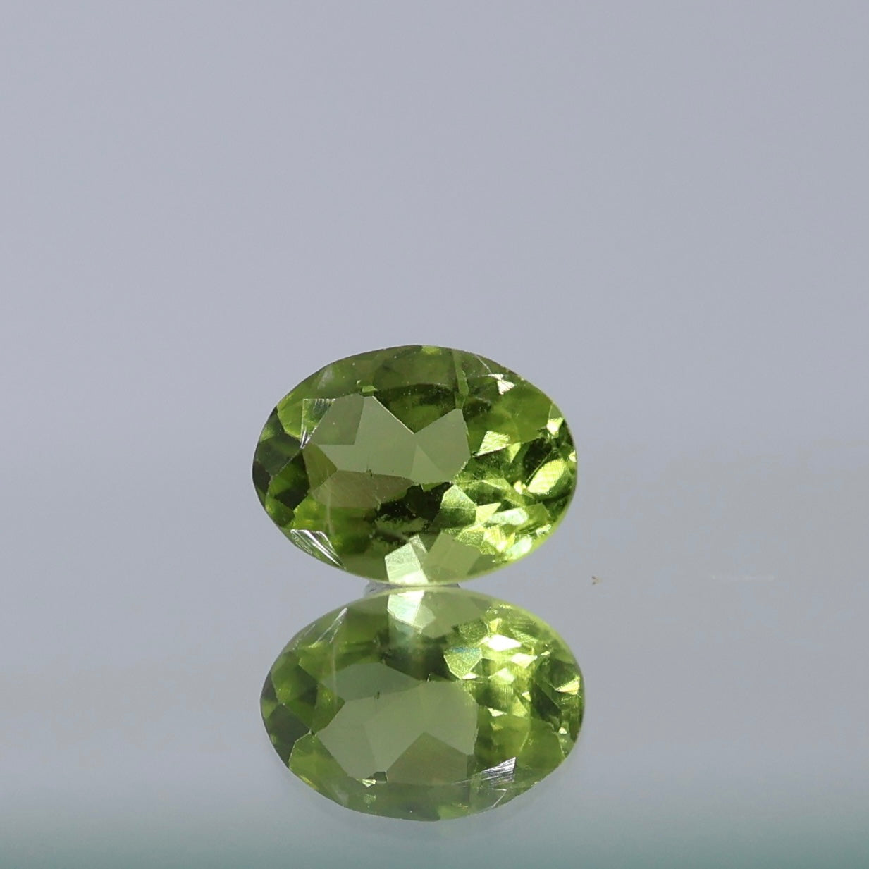 Natural Green Peridot Stone 1.05 CT | Certified Loose Gemstone | Gemttorae