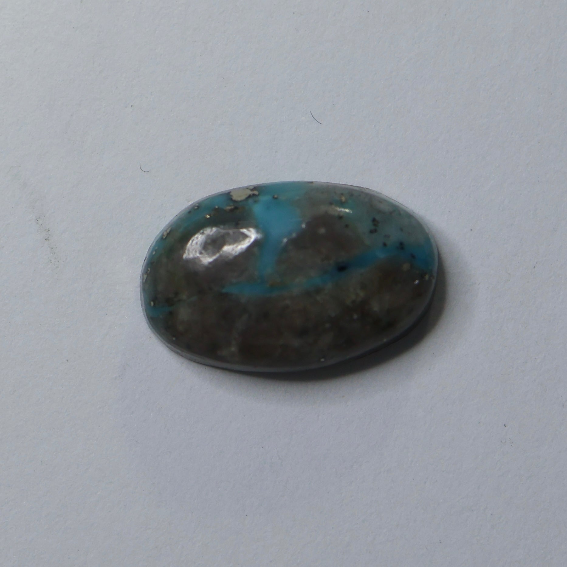 Iranian Blue Turquoise Firosa Certified Loose Gemstone Gemttorae India