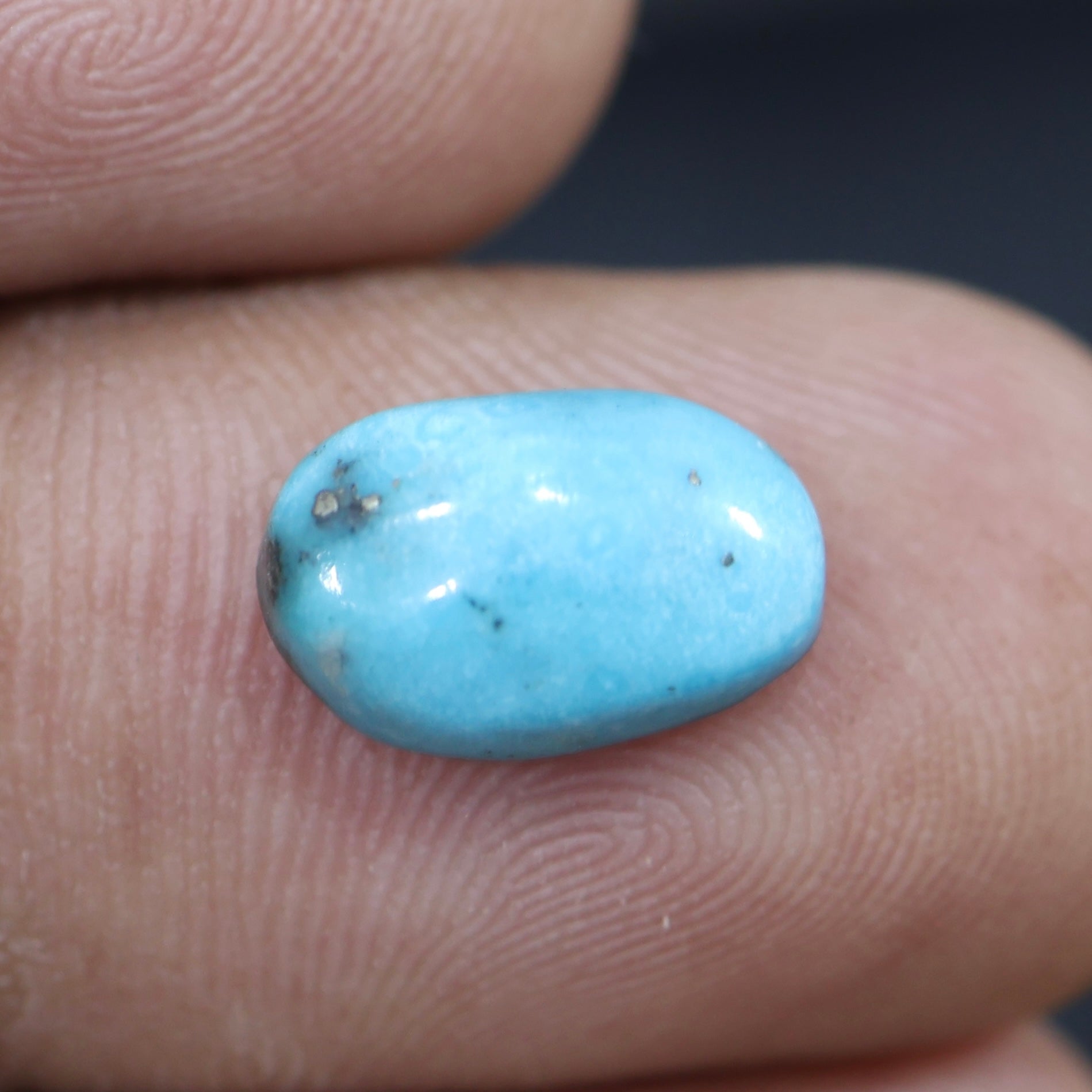 Blue Turquoise Firosa Certified Loose Stone