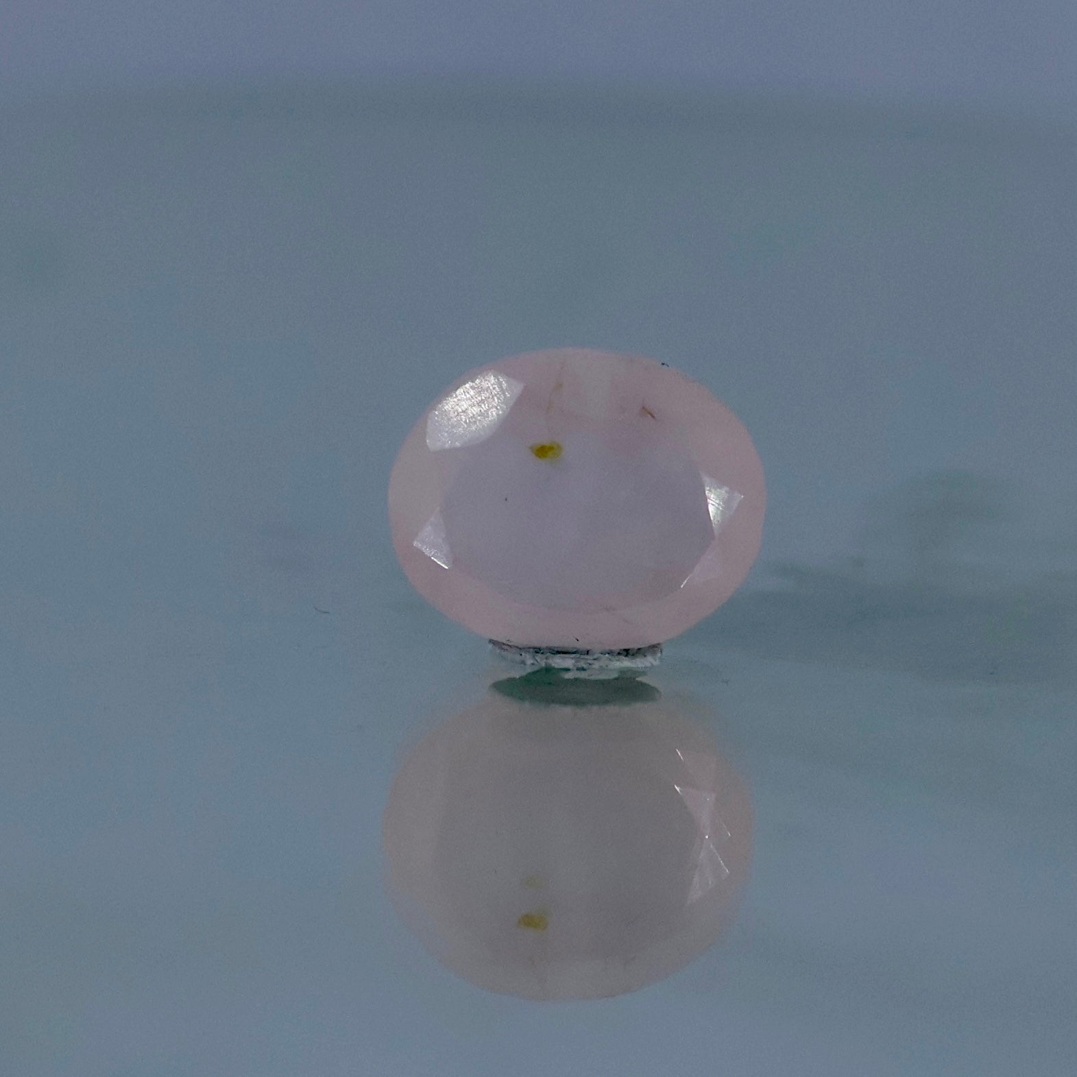 Rose Quartz Heart Natural Crystal Carving