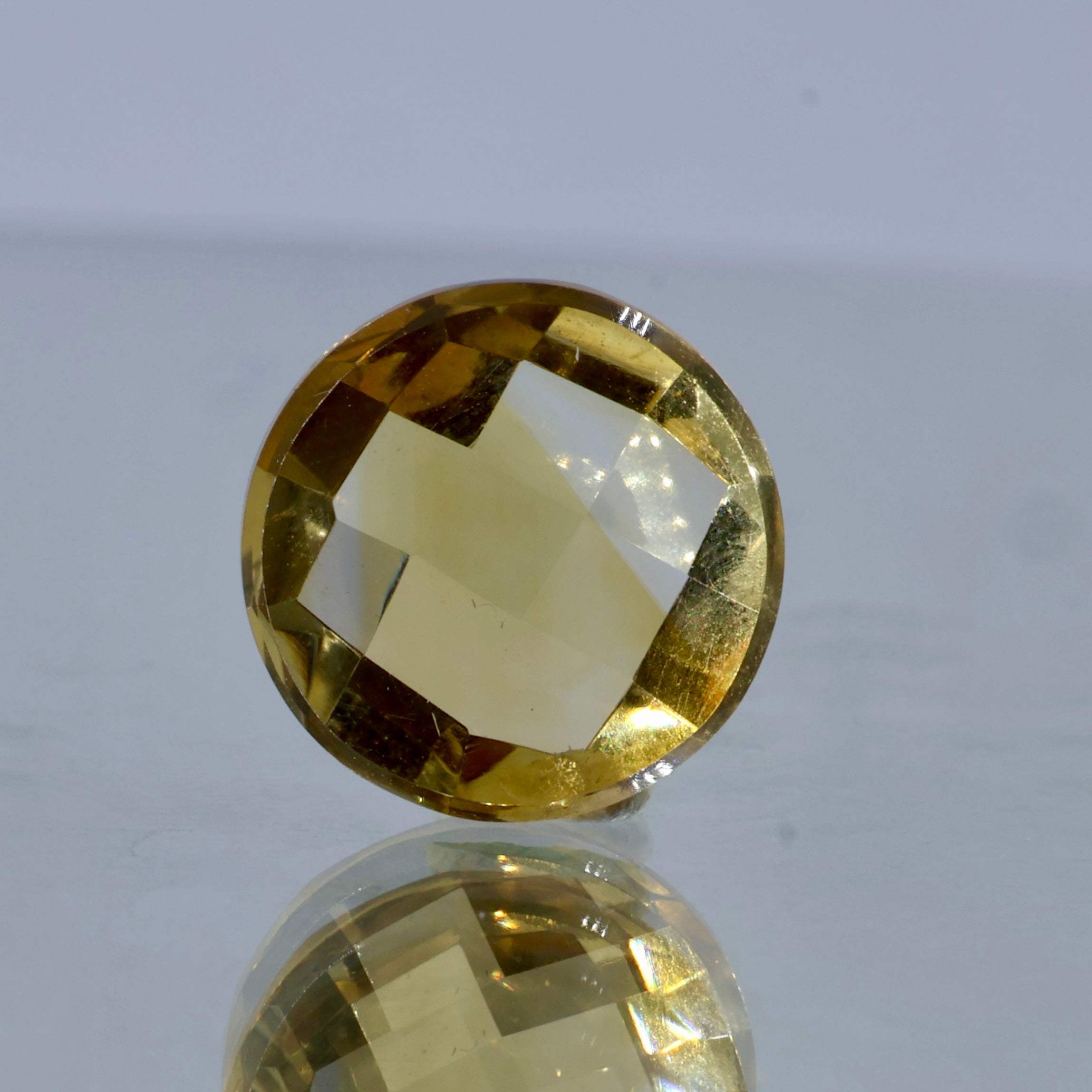 Raw Citrine and Natural Citrine Gemstone Round shape