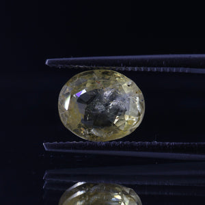 Sri Lankan Yellow Sapphire Pukhraj Ratna Certified Gemttorae India
