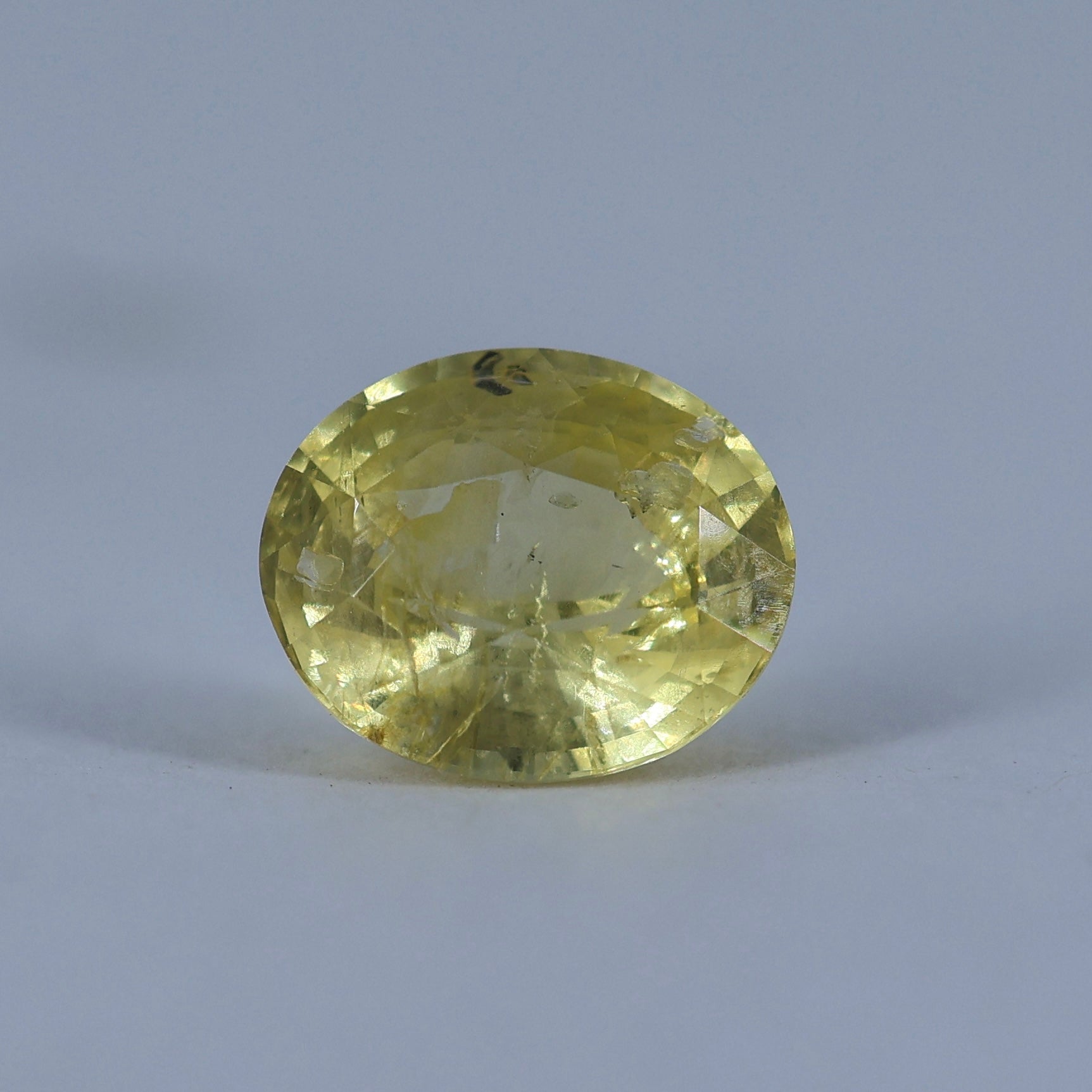 Ceylon Yellow Sapphire Pukhraj Ratna Natural Unheated