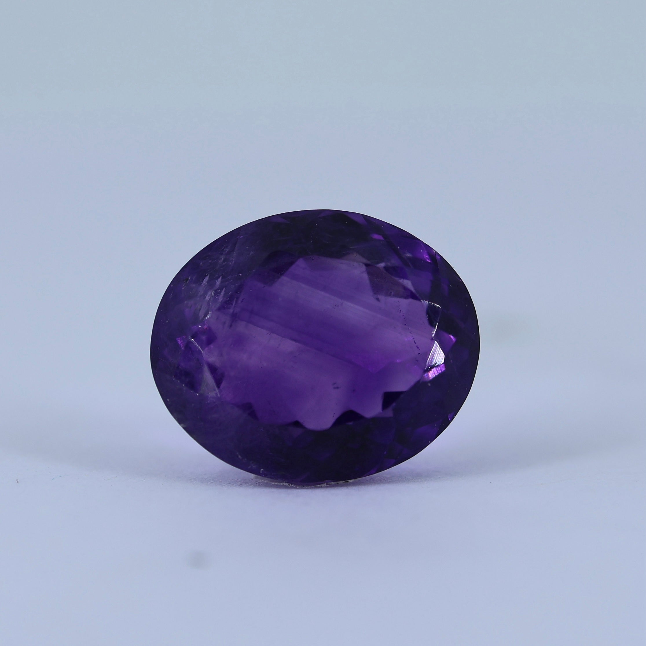 Purple Amethyst Natural Indian Certified Gemstone