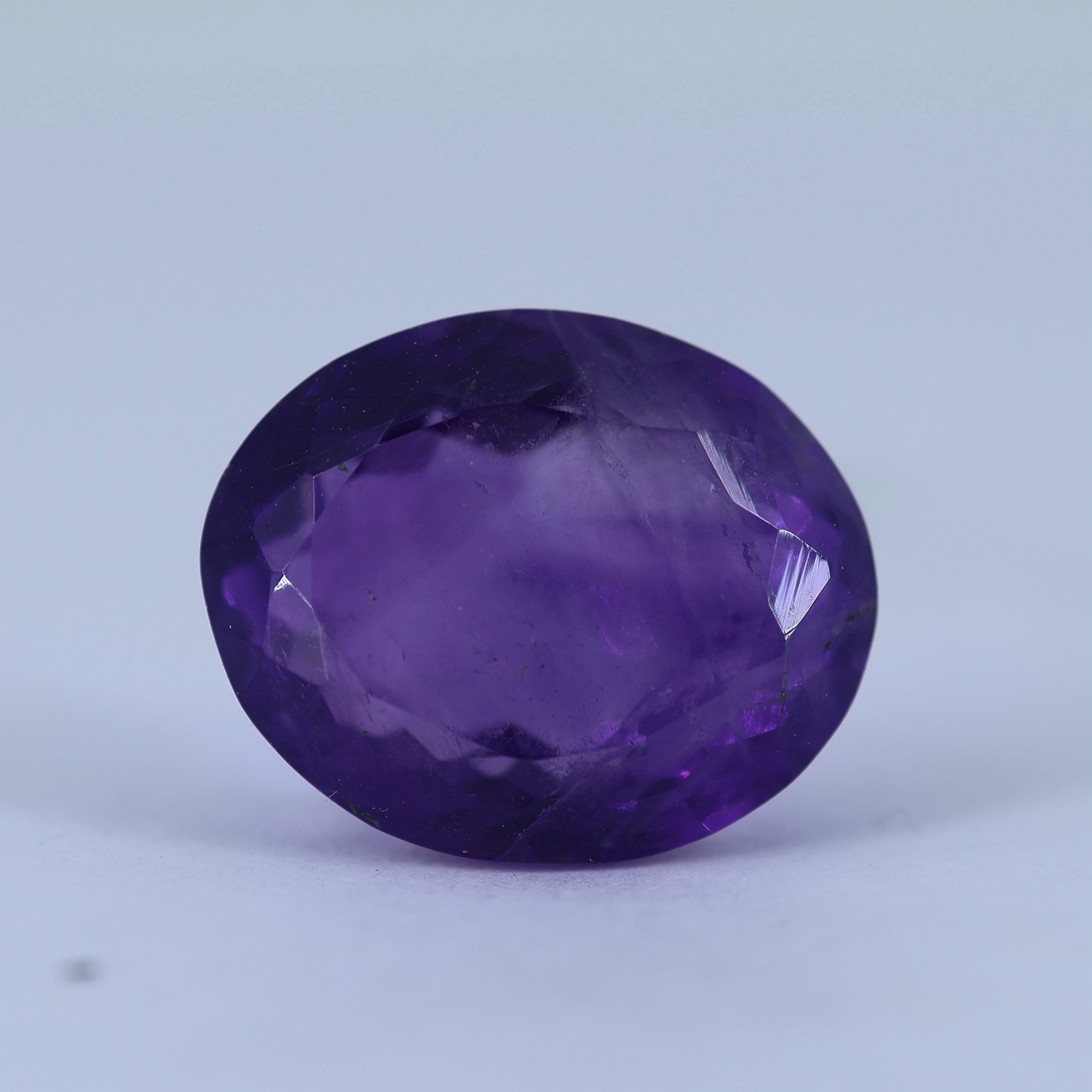 Purple Amethyst Natural Indian Deep Violet Crystal Gemttorae India