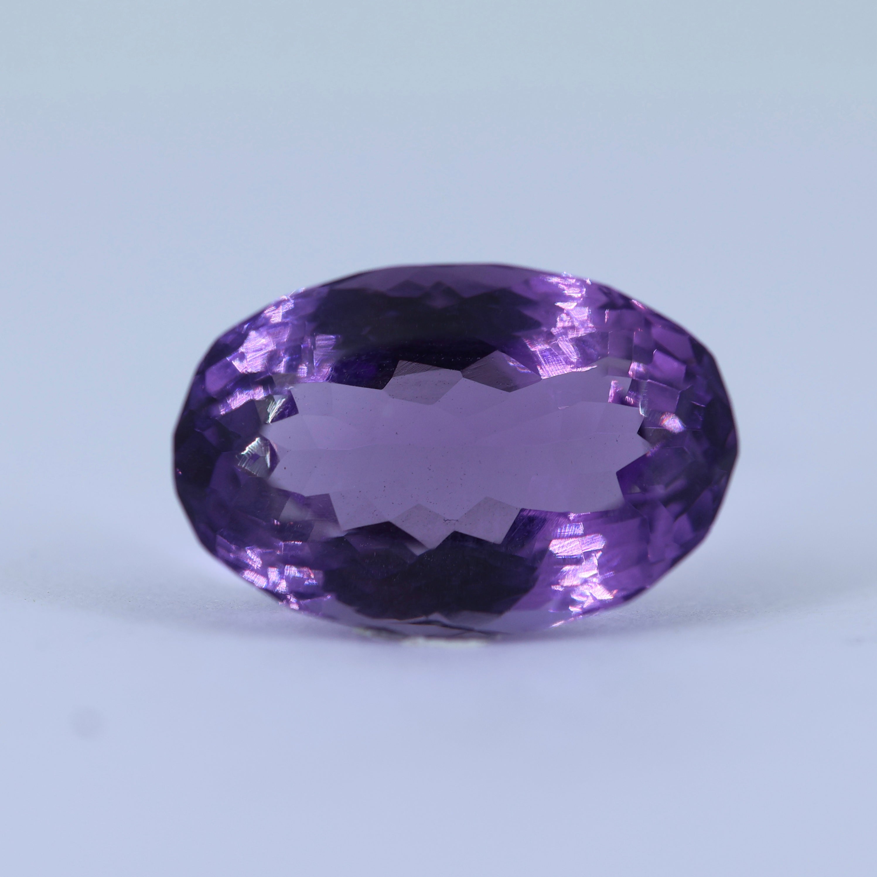 Natural African Amethyst deep violet purple amethyst gemstone