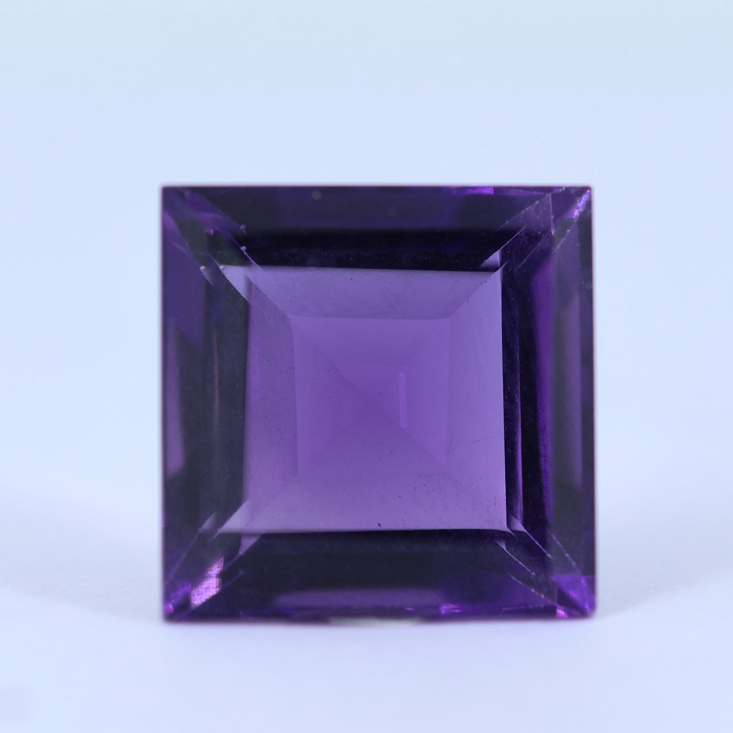 Certified African Amethyst natural purple amethyst gemstone