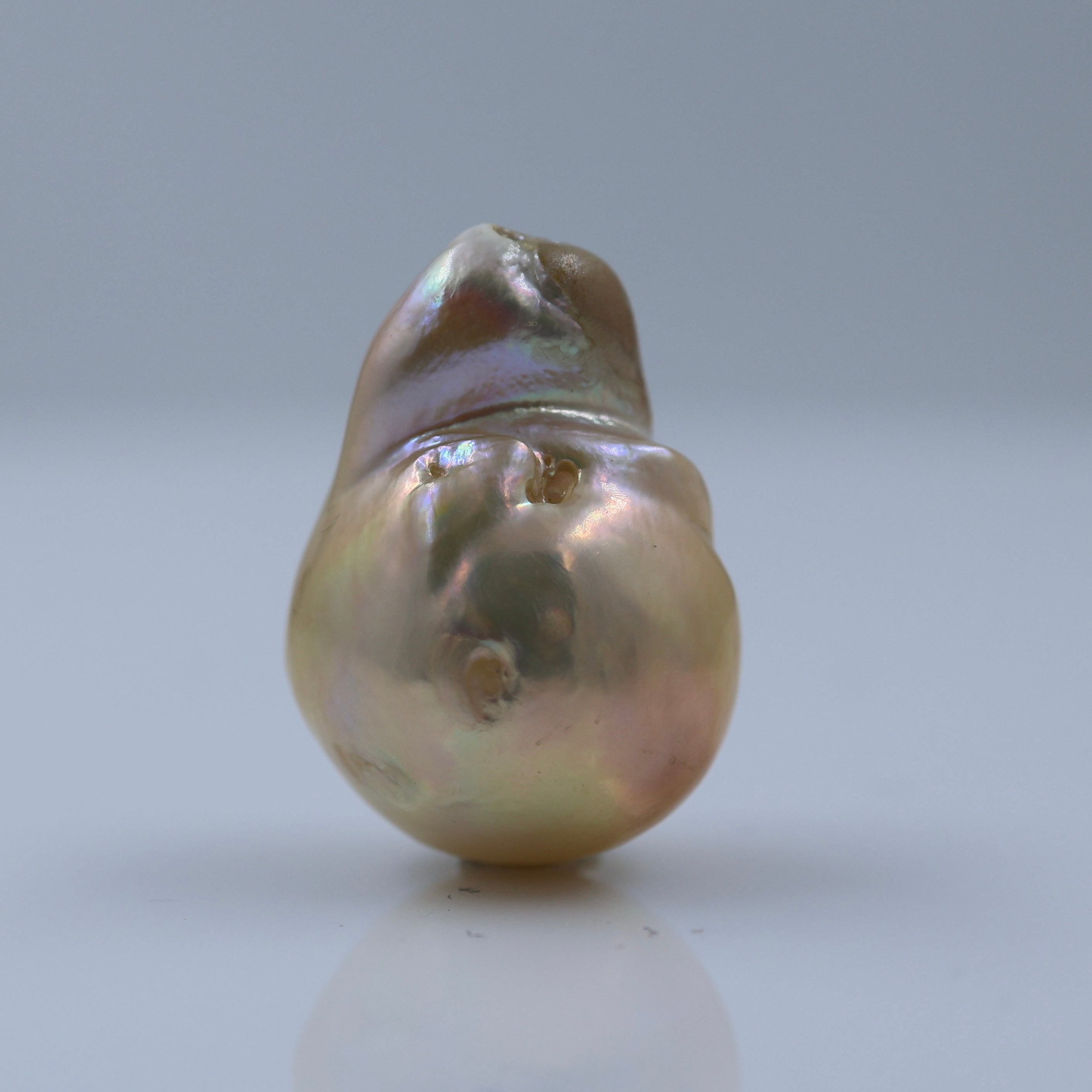 Natural South Sea Baroque Pearl Genuine Cultured Gemttorae India