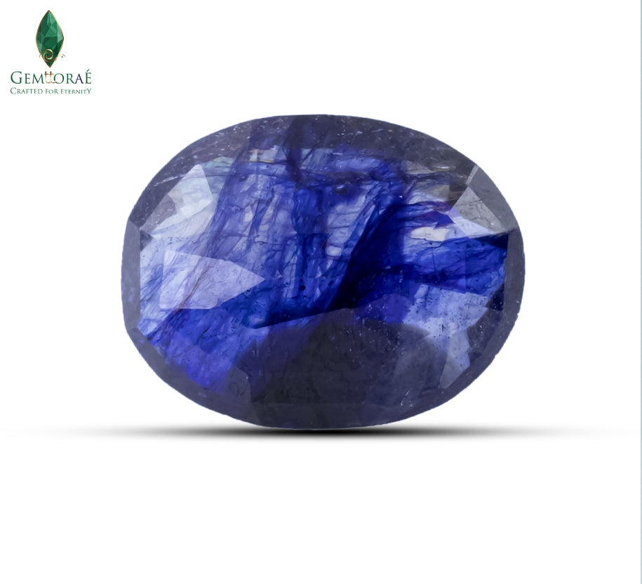 Natural Blue Sapphire gemstone with exceptional brilliance