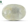 Natural citrine gemstone with golden yellow brilliance