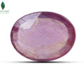 Natural Manik stone with exceptional transparency