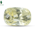 Natural pukhraj stone with yellow sapphire hue