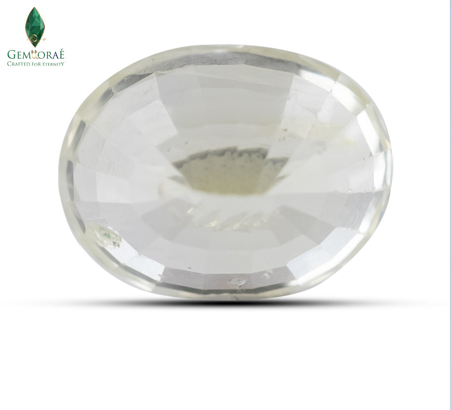 Yellow sapphire gem natural pukhraj stone 
