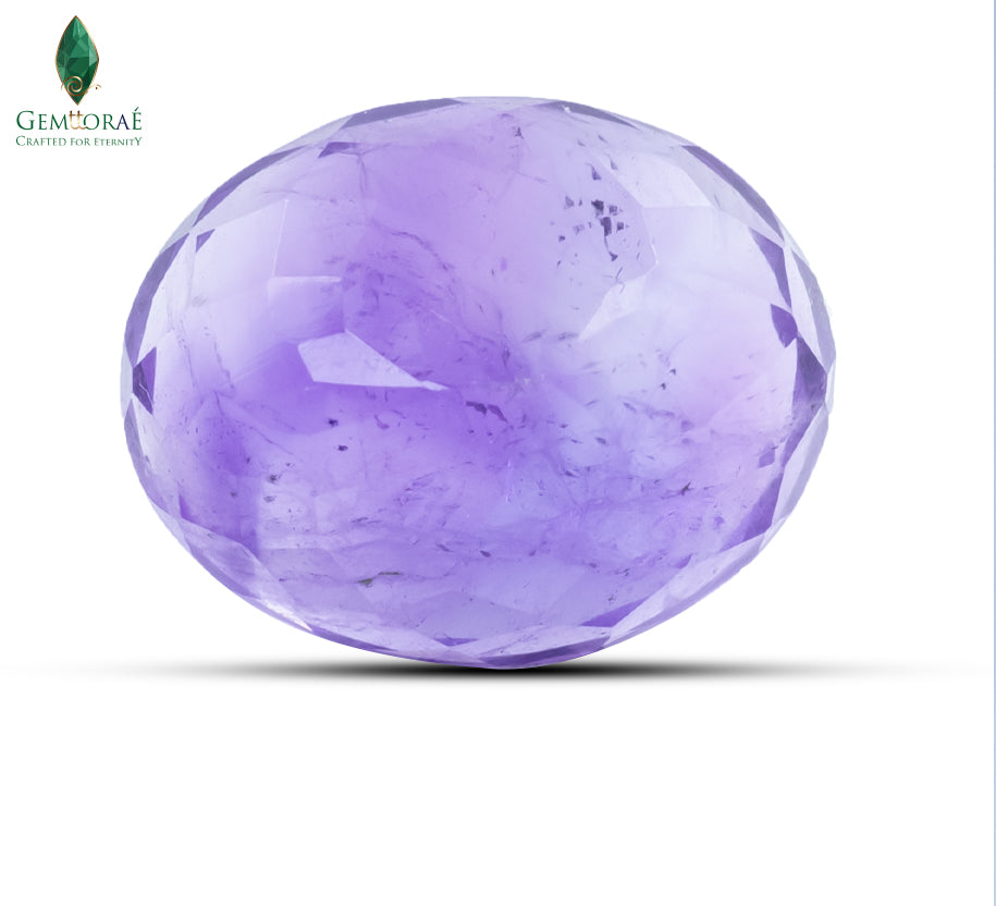 Back view of Jamunia Stone revealing natural crystal glow