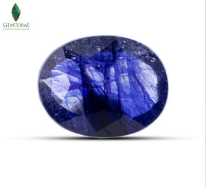 Vivid Blue Sapphire gemstone with striking natural blue color