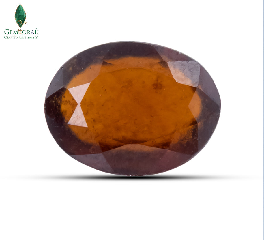 Close-up of African Gomed Ratna showing rich natural colour
