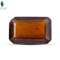 African Gomed Ratna with warm honey-orange natural colour