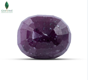 Back view of Manik Stone highlighting its authentic opaque appearance