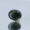Natural Bloodstone Gem with deep green colour and red inclusions