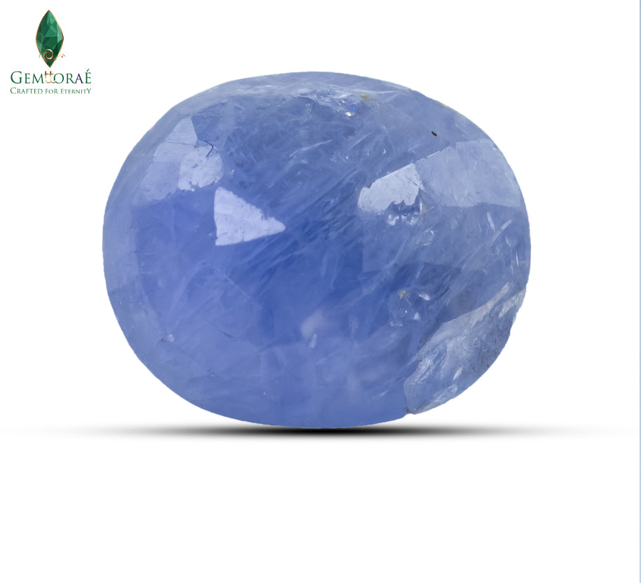 Blue Sapphire Gemstone Sri Lankan Vivid Royal Blue 