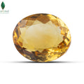 Natural Brazilian Citrine displaying rich golden colour