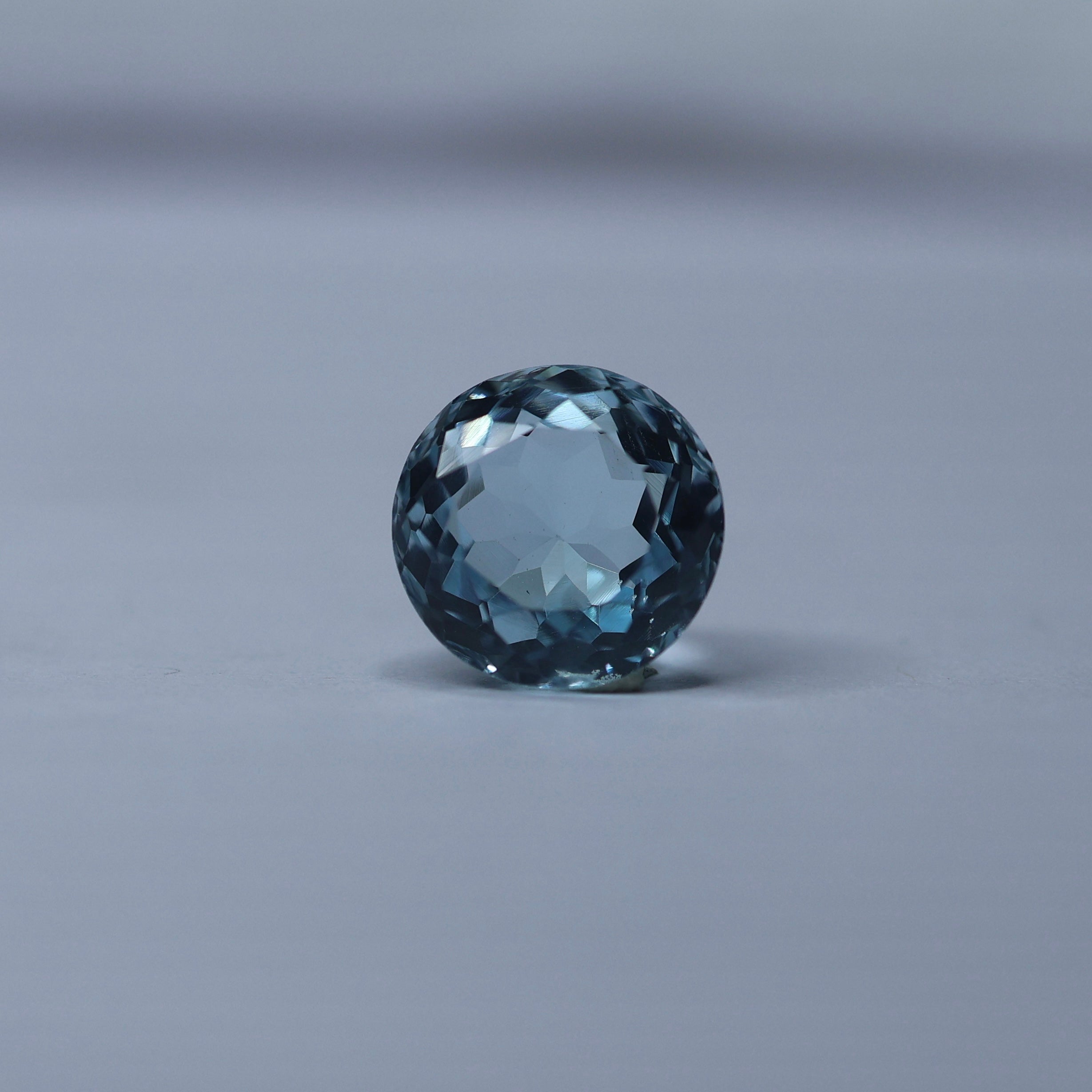 Brazilian Sky Blue Topaz Natural Certified Pale Luminous