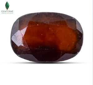 Certified Indian Garnet Gemstone with rich natural colour