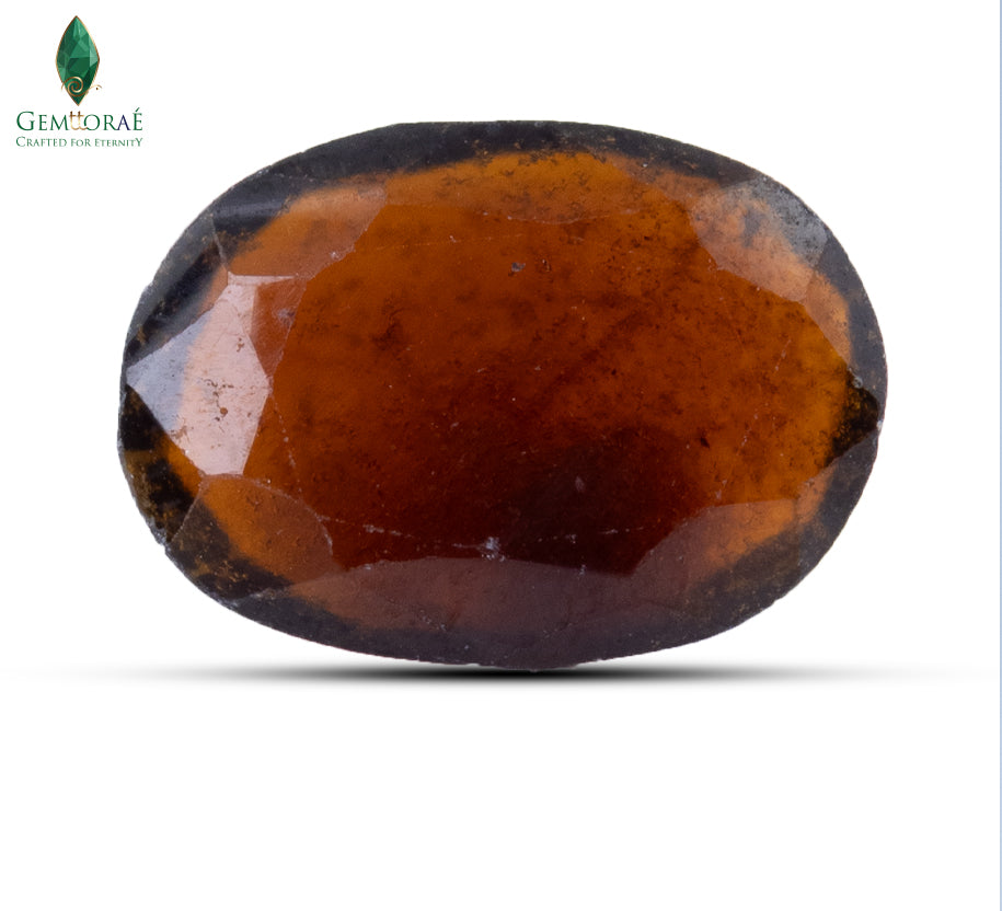 Certified Natural Indian Garnet Gemstone with deep red colour