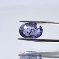 Certified Natural Indian Iolite Medium Blue Violet Stone
