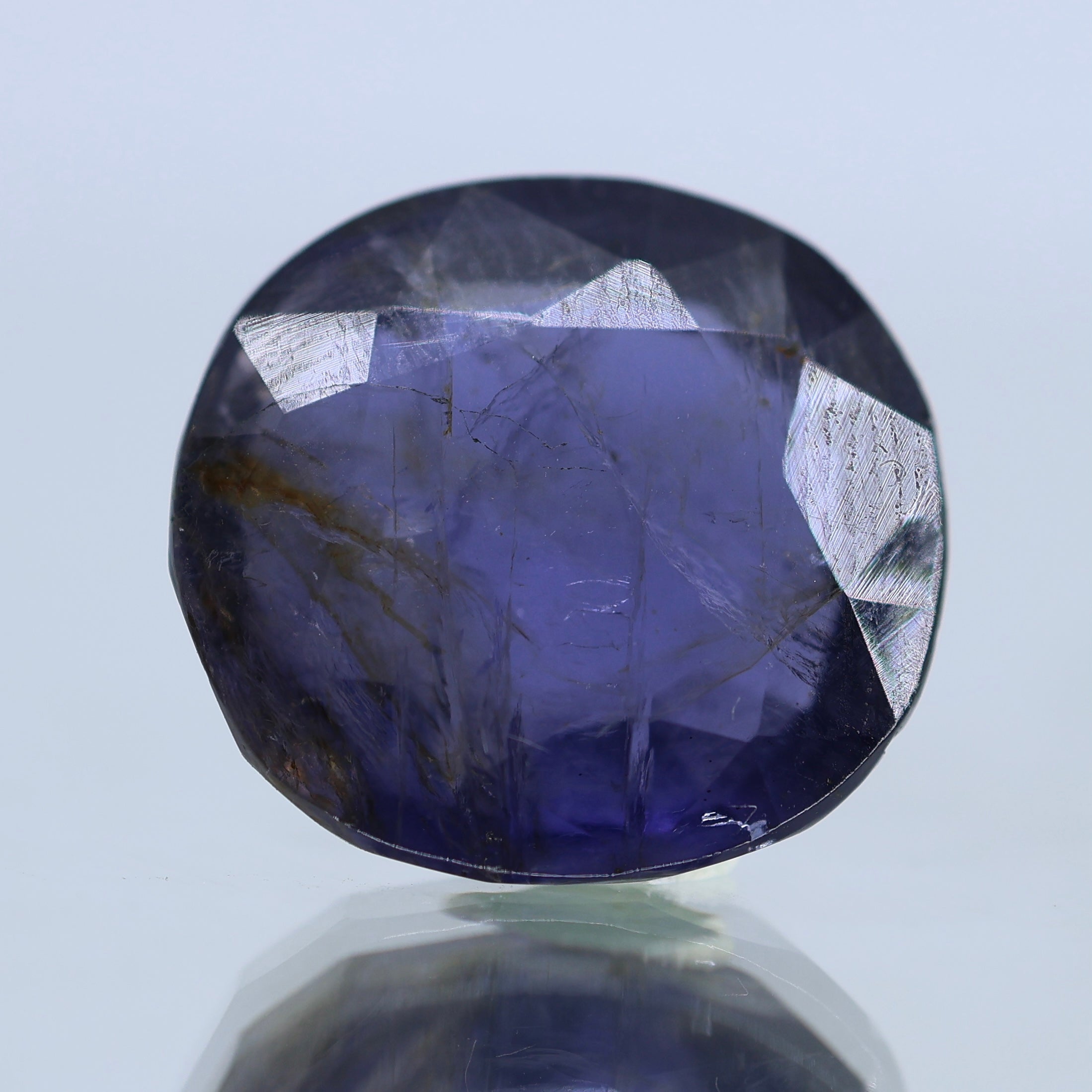Certified Natural Indian Iolite Stone Neeli Stone