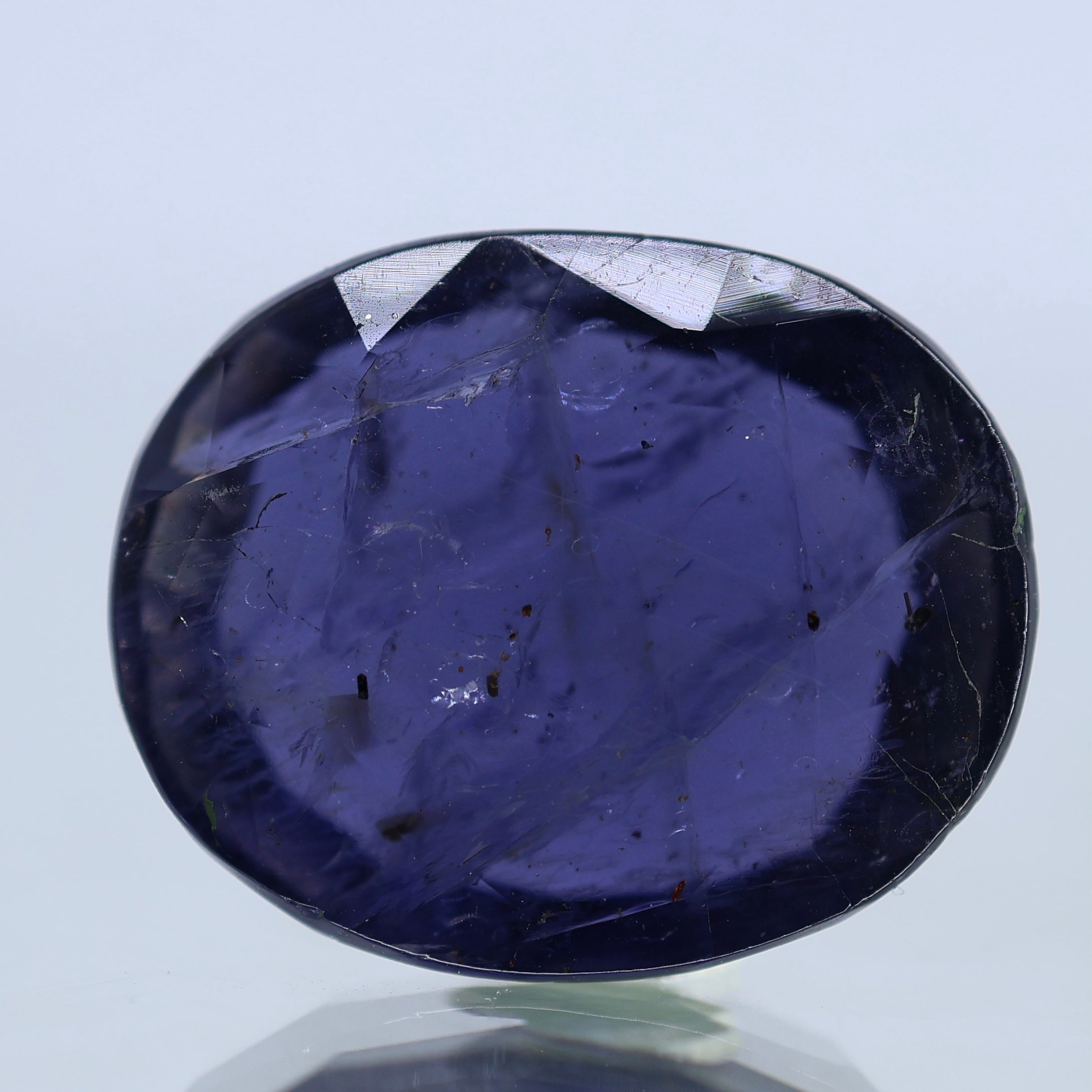 Certified Natural Iolite Stone Neeli Stone India