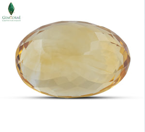 Citrine Gemstone Dark Amber Cognac Brazilian Natural