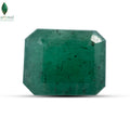 Natural emerald gemstone with elegant faceting