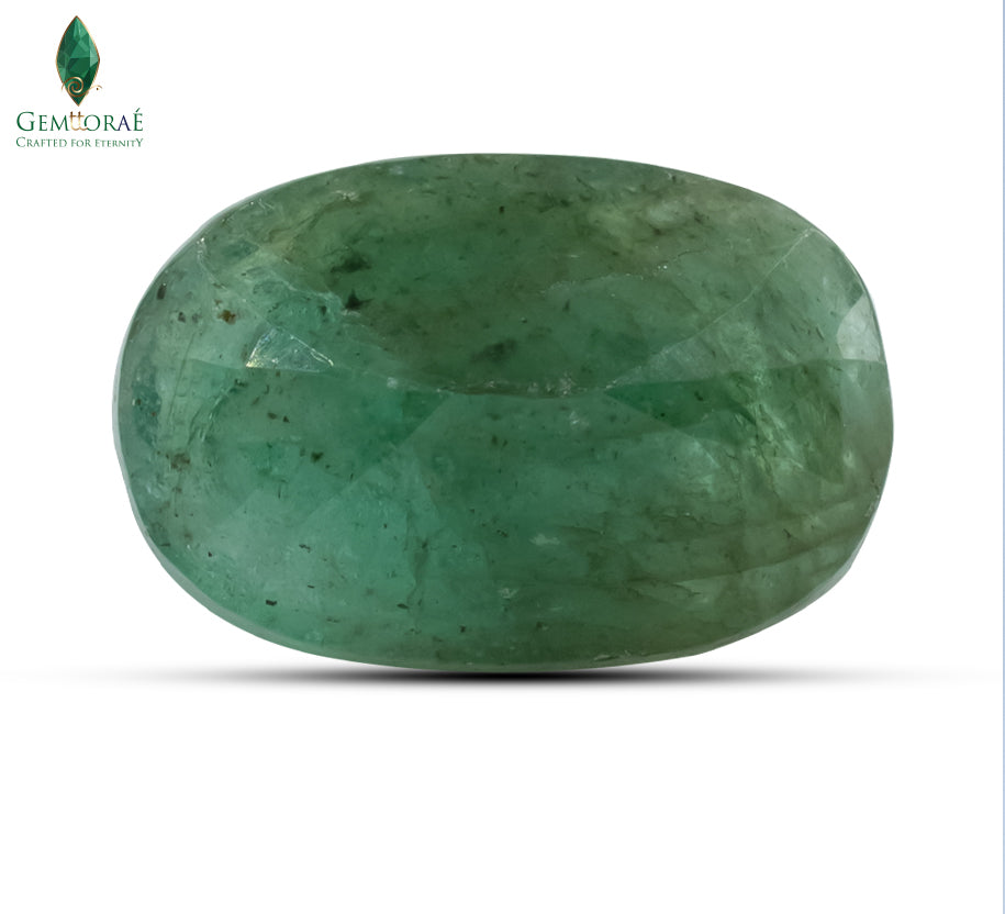 Emerald Gemstone Zambian Cool Bluish Green Natural