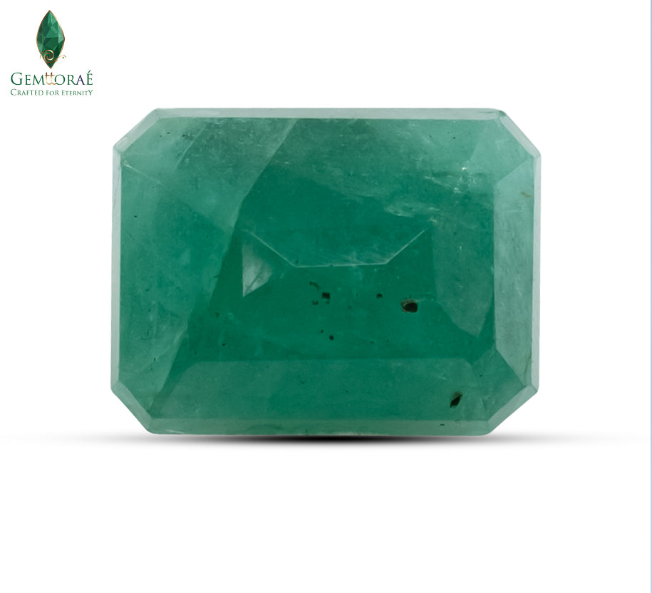Emerald Gemstone Zambian Deep Cool Vivid Green Natural