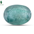 Natural emerald gemstone with vivid green brilliance