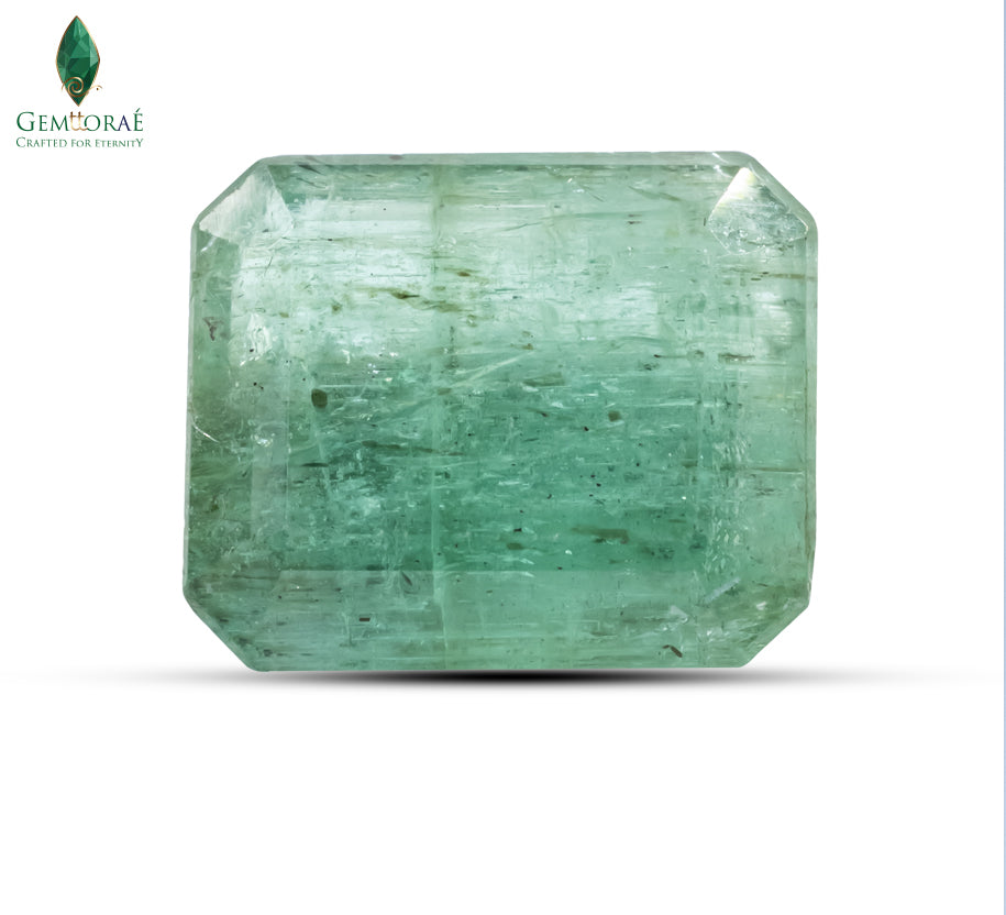 Emerald Stone Zambian Green Natural Certified